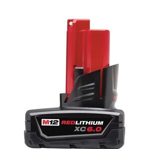 Milwaukee 48-11-2460 M12 REDLITHIUM XC6.0 Extended Capacity Battery Pack